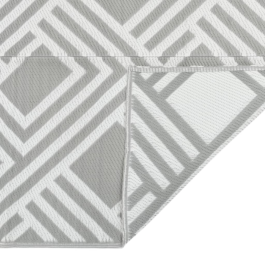 Outdoor Carpet ARAKIL Grey 140x200 cm PP