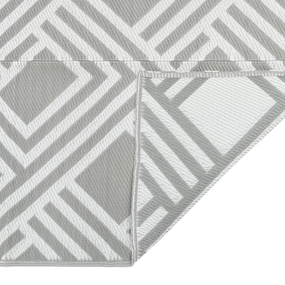 Outdoor Carpet ARAKIL Grey 140x200 cm PP