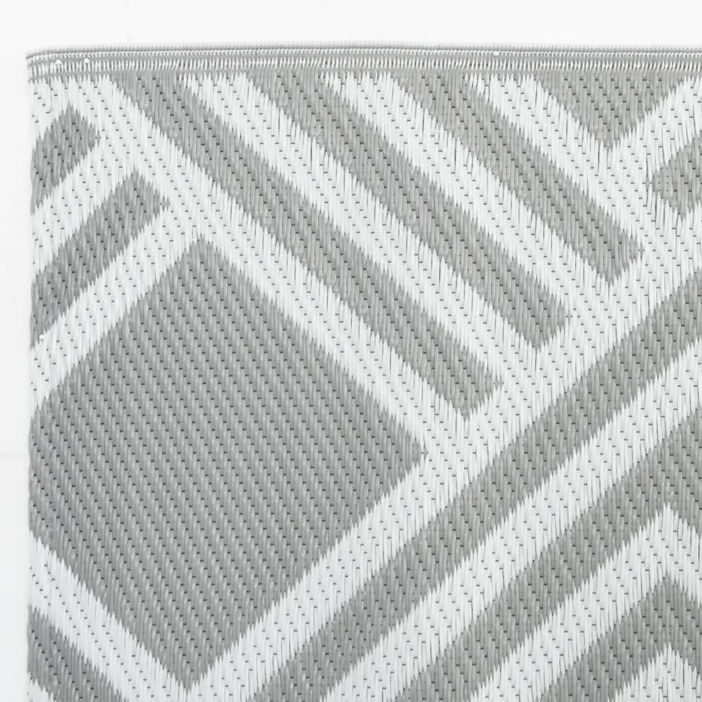 Outdoor Carpet ARAKIL Grey 140x200 cm PP