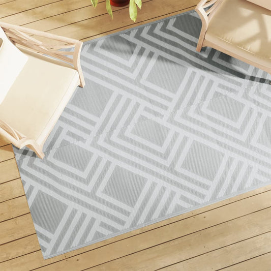 Outdoor Carpet ARAKIL Grey 140x200 cm PP