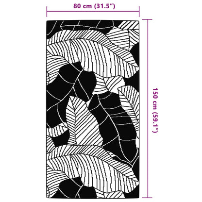 Outdoor Carpet ARAKIL Green 80x150 cm PP