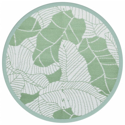 Outdoor Carpet ARAKIL Green Ø120 cm PP