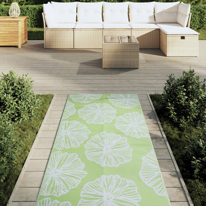 Outdoor Carpet ARAKIL Green 80x250 cm PP