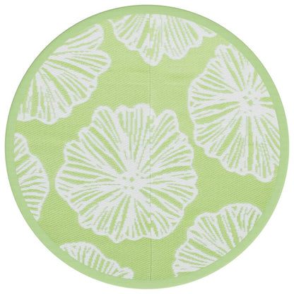Outdoor Carpet ARAKIL Green Ø200 cm PP