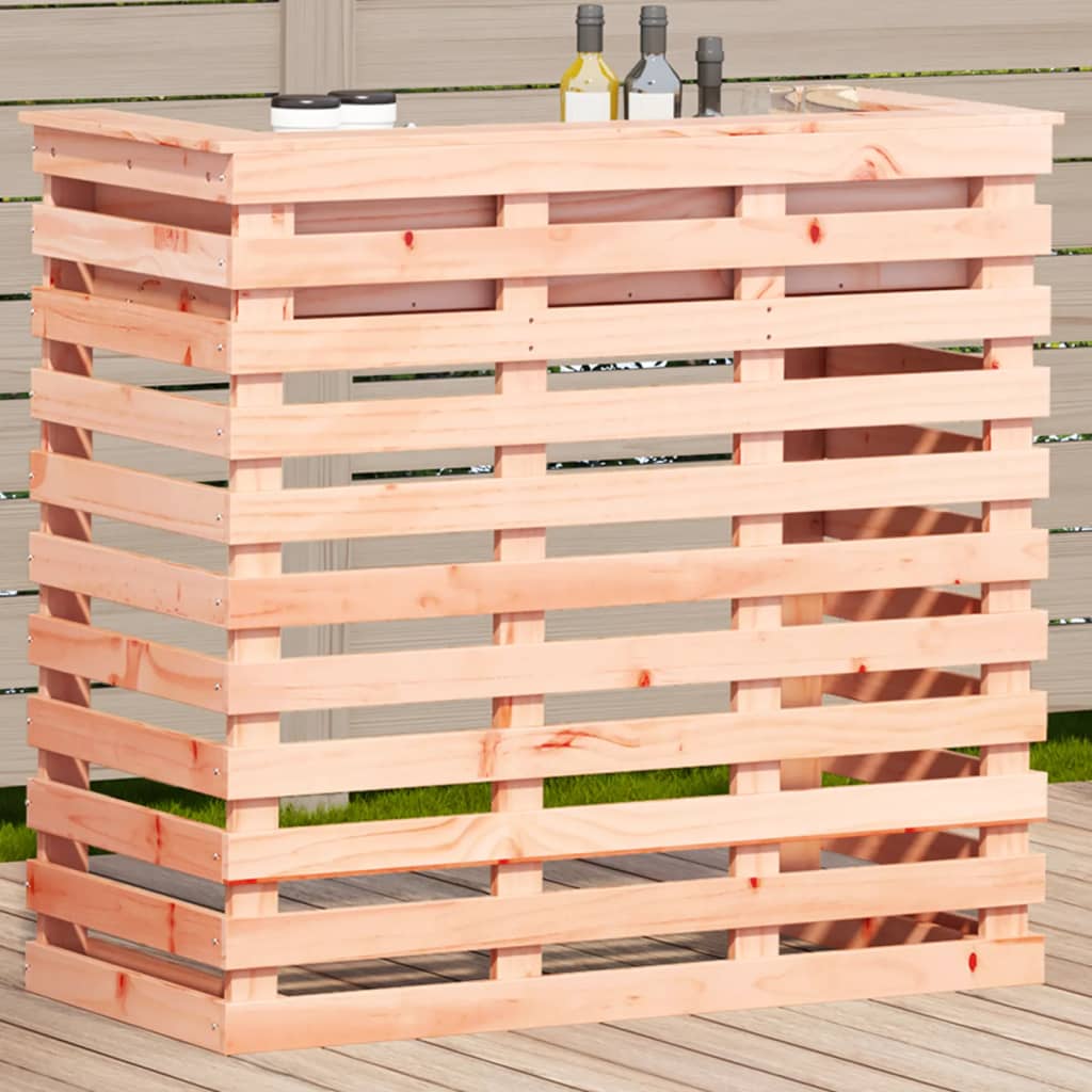 Outdoor Bar Table 113.5x50x103 cm Solid Wood Douglas