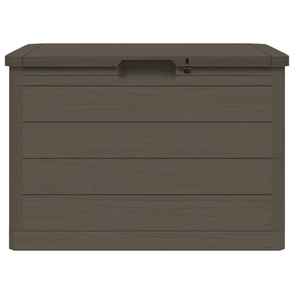 Outdoor Cushion Box Brown 77.5x44.5x53 cm Polypropylene