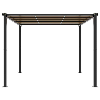 Garden Gazebo Anthracite 3x3 m Aluminium