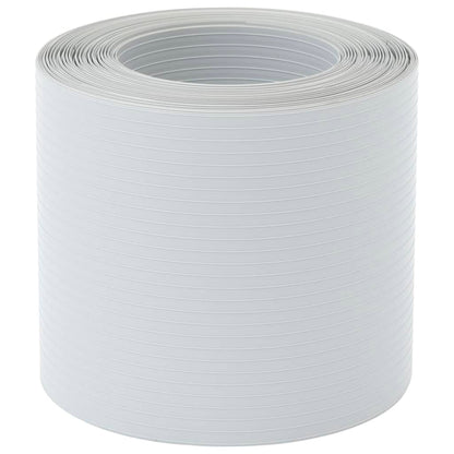 Garden Privacy Screens 10 pcs Light Grey 252.5x19 cm PVC
