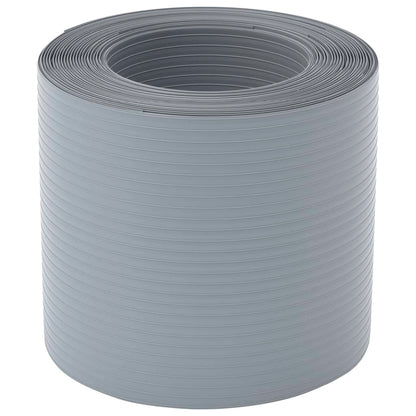 Garden Privacy Screens 10 pcs Grey 252.5x19 cm PVC