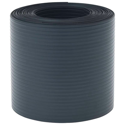 Garden Privacy Screens 10 pcs Black 252.5x19 cm PVC