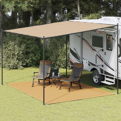 Tent Carpet Sand 300x400 cm HDPE