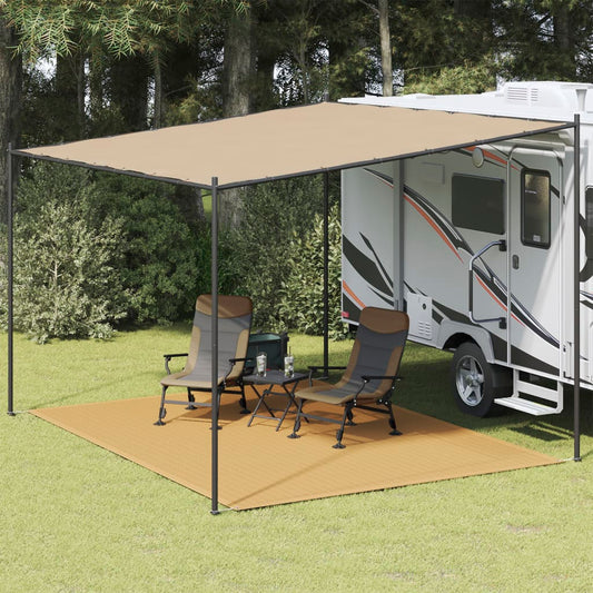 Tent Carpet Sand 300x400 cm HDPE