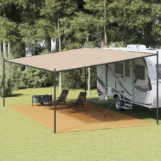Tent Carpet Sand 400x600 cm HDPE