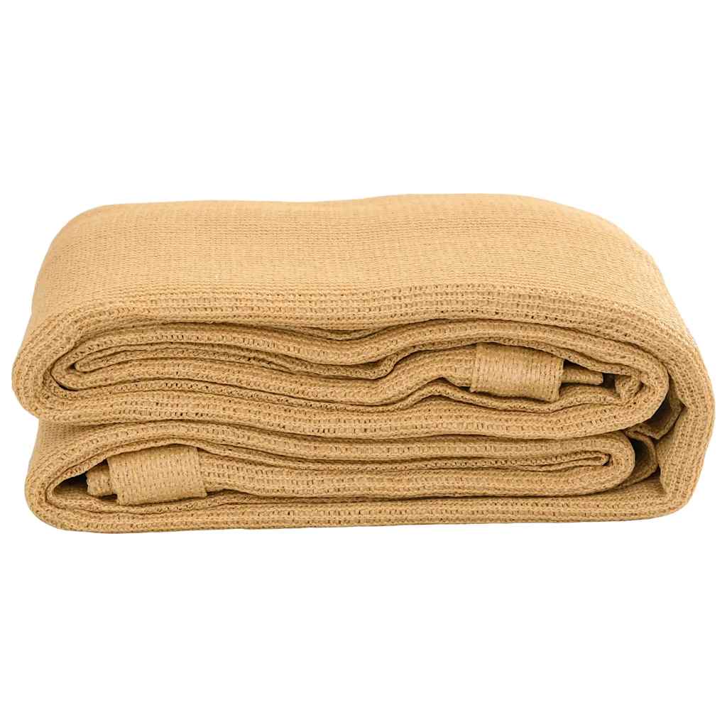 Tent Carpet Sand 400x800 cm HDPE