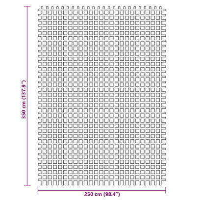 Tent Carpet Anthracite 3.5x2.5 m