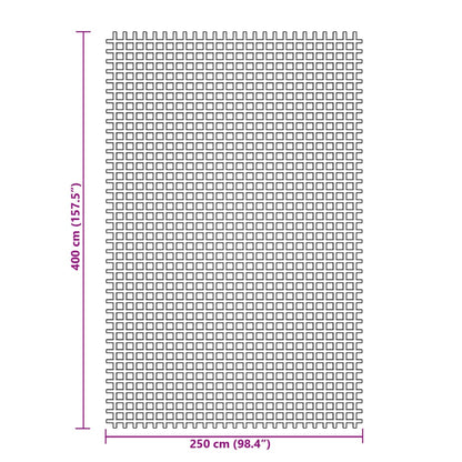 Tent Carpet Anthracite 4x2.5 m