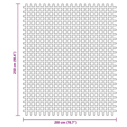 Tent Carpet Blue 2.5x2 m