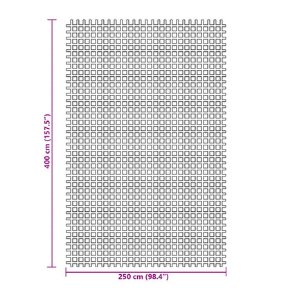 Tent Carpet Blue 4x2.5 m