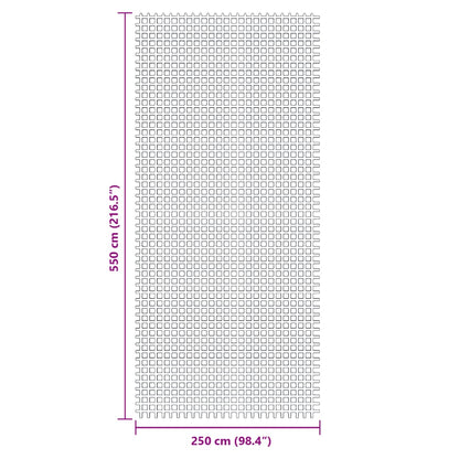 Tent Carpet Blue 5.5x2.5 m
