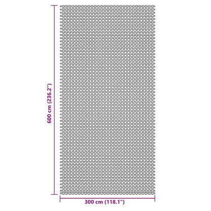 Tent Carpet Blue 6x3 m