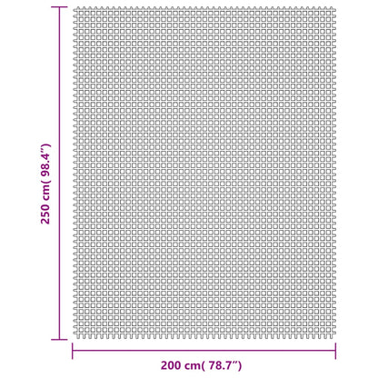 Tent Carpet Light Grey 2.5x2 m