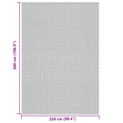 Tent Carpet Light Grey 5x2.5 m