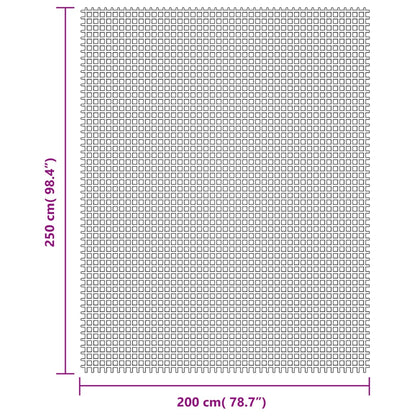 Tent Carpet Cream 2.5x2 m