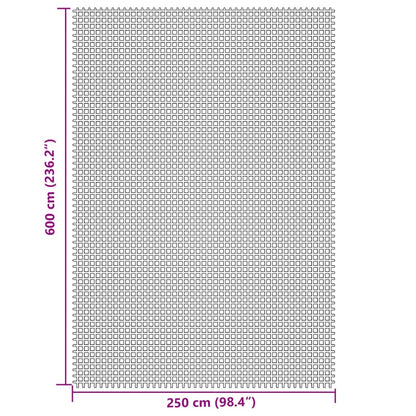 Tent Carpet Cream 6x2.5 m