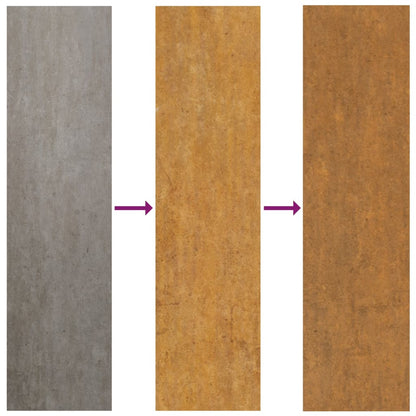 Garden Planter 100.5x40.5x90 cm Weathering Steel