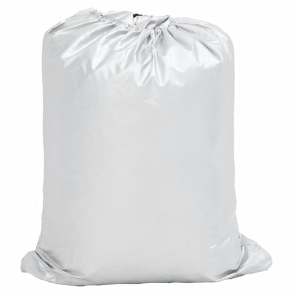 Car Cover for SUV with Buckle Straps Full Silver L