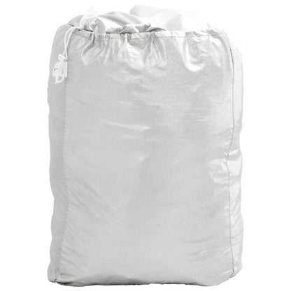 Car Cover for SUV with Buckle Straps Full Silver XL PEVA