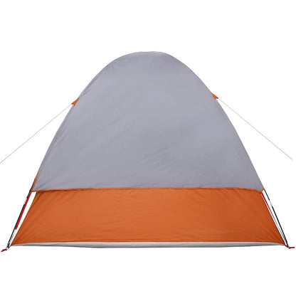Car Tent 4-Person Grey and Orange Waterproof