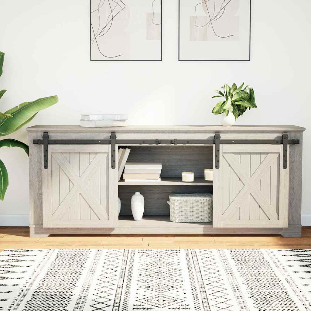 Sliding Cabinet Door Kit 152 cm Carbon Steel
