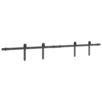 Sliding Cabinet Door Kit 152 cm Carbon Steel