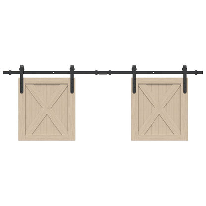 Sliding Cabinet Door Kit 152 cm Carbon Steel