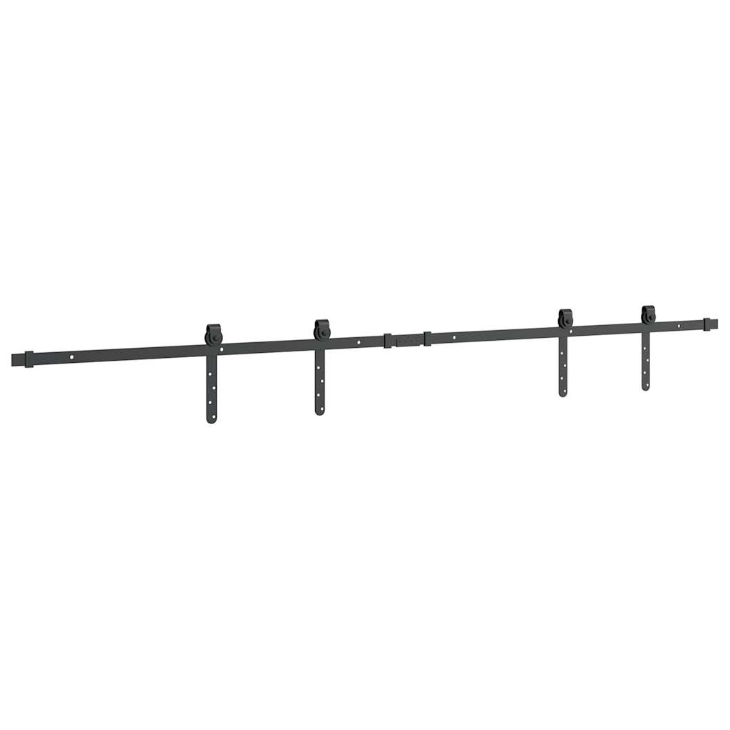  Sliding Cabinet Door Kit 183 cm Carbon Steel