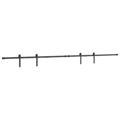  Sliding Cabinet Door Kit 244 cm Carbon Steel
