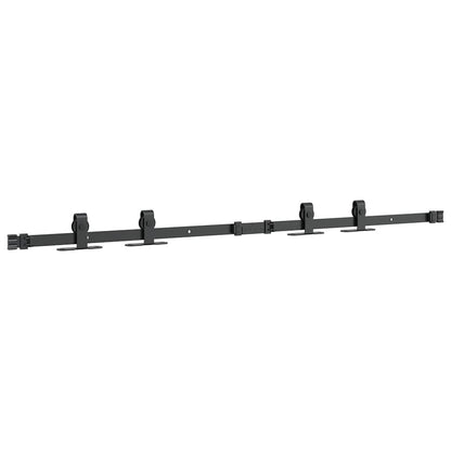  Sliding Cabinet Door Kit 122 cm Carbon Steel
