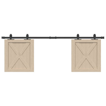 Sliding Cabinet Door Kit 152 cm Carbon Steel