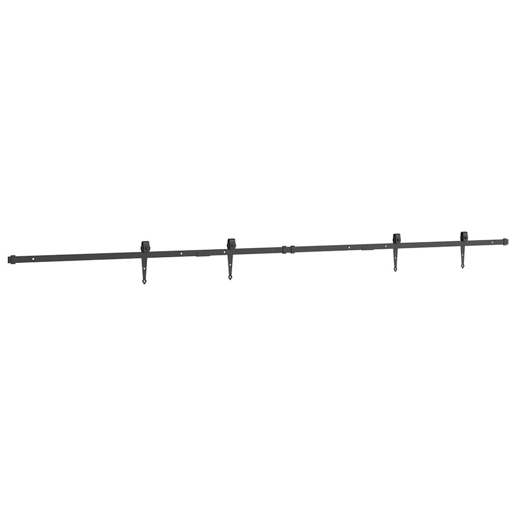 Sliding Cabinet Door Kit 244 cm Carbon Steel