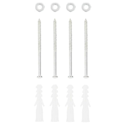 Outdoor Socket Column 4-Way Black and Green 16x16x39.5 cm