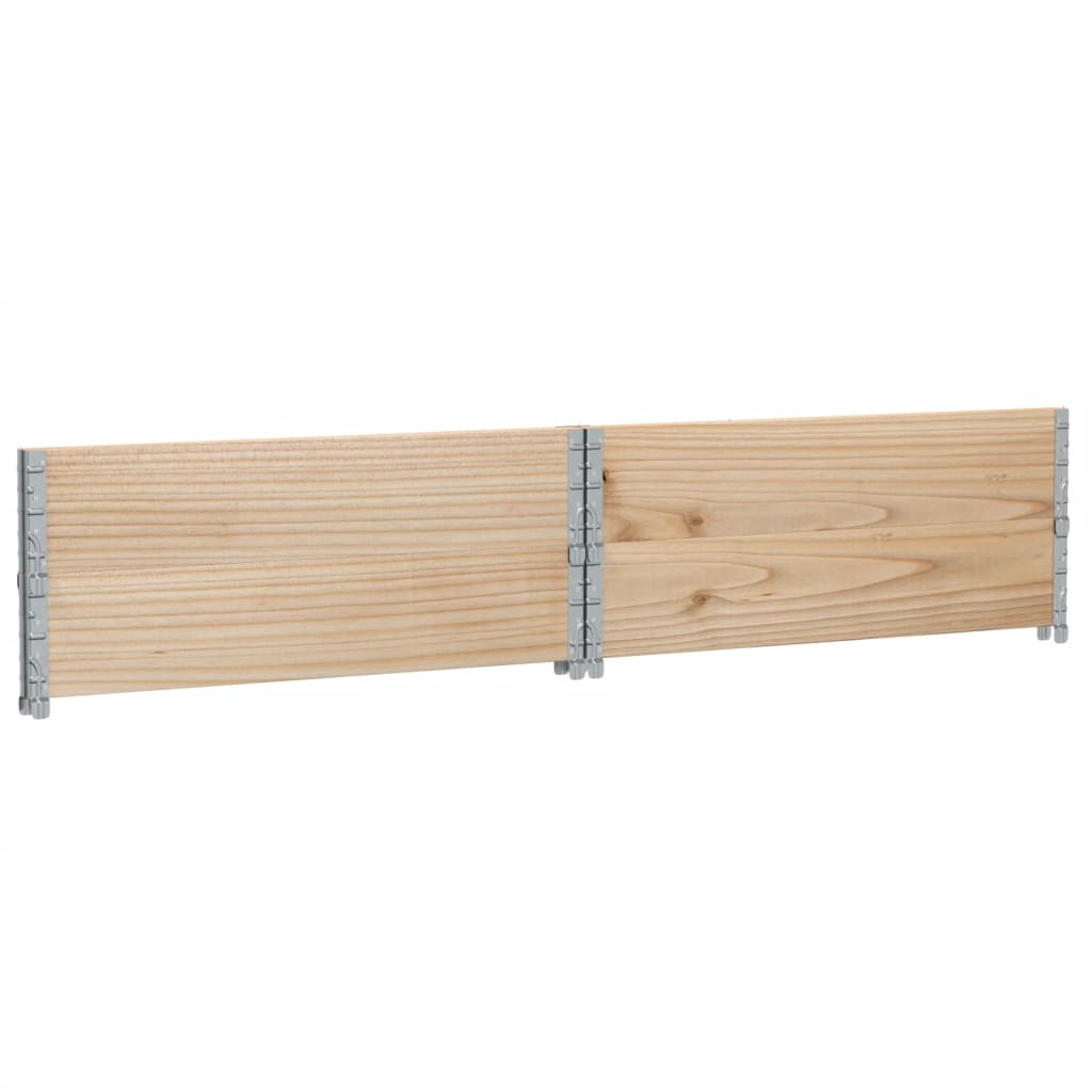Garden Planter 100x100 cm Solid Wood Pine