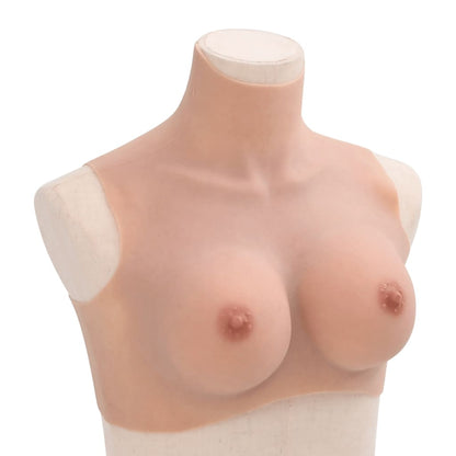 Silicone Breastplate Natural C Cup