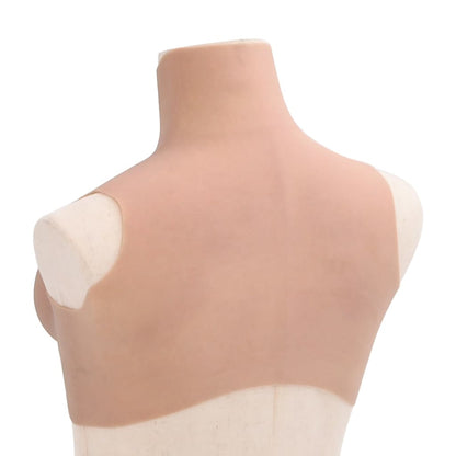 Silicone Breastplate Natural C Cup