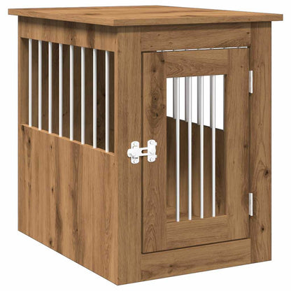 Dog Crate Furniture Artisan Oak 45x62x59 cm Engineered Wood