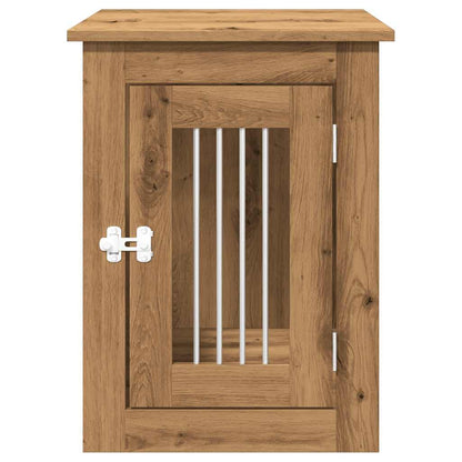 Dog Crate Furniture Artisan Oak 45x62x59 cm Engineered Wood