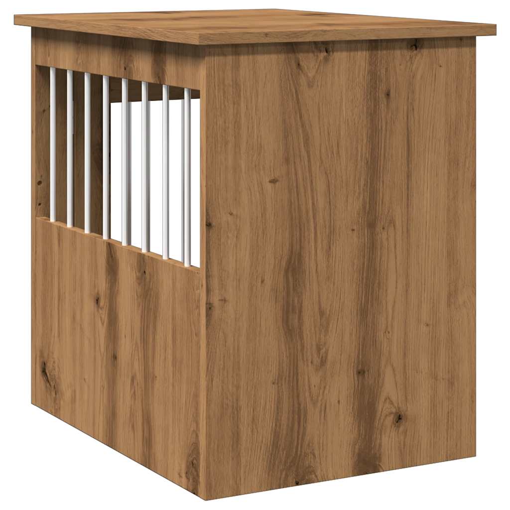 Dog Crate Furniture Artisan Oak 45x62x59 cm Engineered Wood