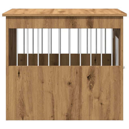 Dog Crate Furniture Artisan Oak 55x75x65 cm Engineered Wood