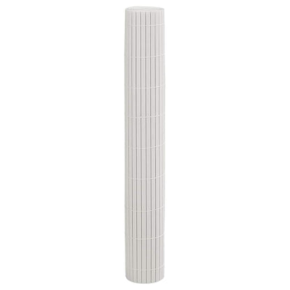 Garden Fence Double-Sided White 1.8x3 m PVC