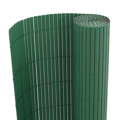 Garden Fence Double-Sided Green 1.8x3 m PVC